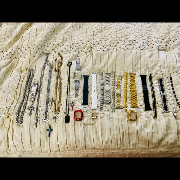 Apple Watch bands charms bracelets and Necklaces